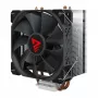 Heatsink SAVIO SAVGCOFROSTX2 120 mm Melns, 2 heat pipes, 800–1800 RPM, 4‑pin
