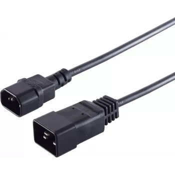 Strāvas kabelis melns 2,5 m S/CONN 60016