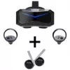 Pimax Crystal Super Ultrawide VR-Headset + DMAS-Headphones Bundle - melns