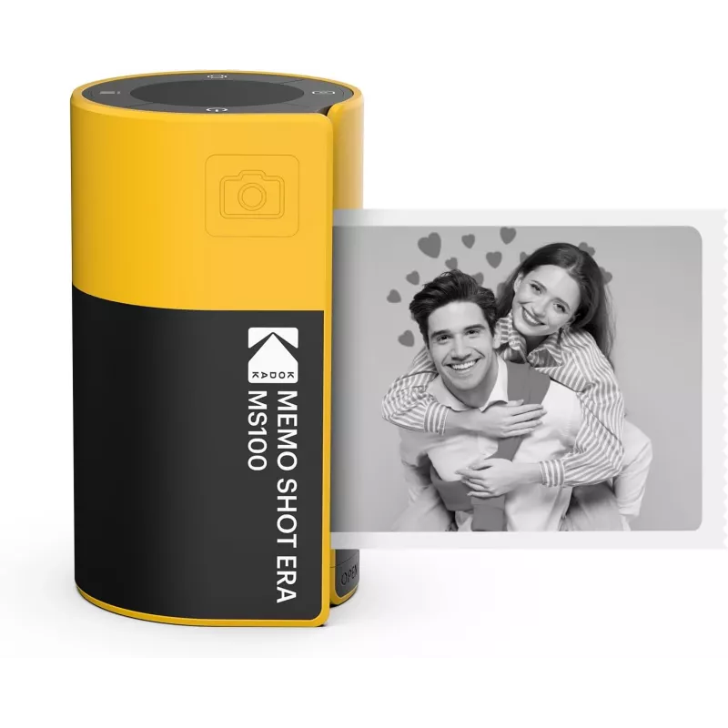 Kodak MemoShot Era MS100 foto printeris 68,58 x 45,72 mm melns dzeltens