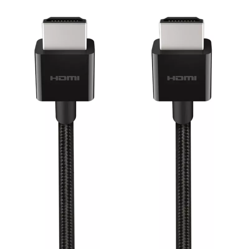 Belkin Ultra High Speed - HDMI kabelis - HDMI (M) uz HDMI (M) - 2,0 m - Melns (AV10176BT2M-BLK)
