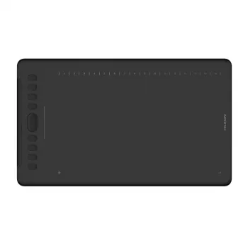 HUION H1161 grafiskais planšetdators 5080 lpi 279.4 x 174.6 mm USB Melns