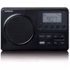 Pārnēsājams radio Lenco MPR-035BK — FM/AM, tīkla un bateriju barošana, 2,5 collu LCD, 20 FM iepriekšiestatījumi, 3,5 mm izeja