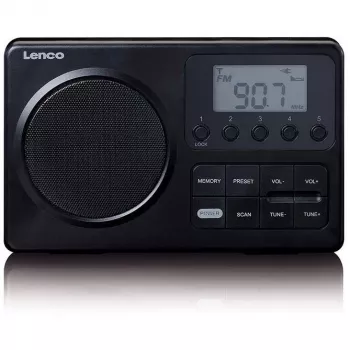 Lenco MPR-035BK radio, melns
