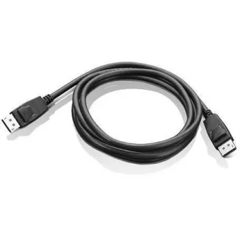 Lenovo DP-DP, 1,8 m DisplayPort kabelis, melns