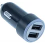 Mobilo ierīču lādētājs MediaRange MRMA103-02 Auto Cigarlighter 12/24V 2 USB pieslēgvietas
