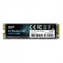 SSD M.2 NVMe Silicon Power P34A60 512 GB — PCIe, lasīšana 2200 MB/s, rakstīšana 1600 MB/s, NVMe 1.3
