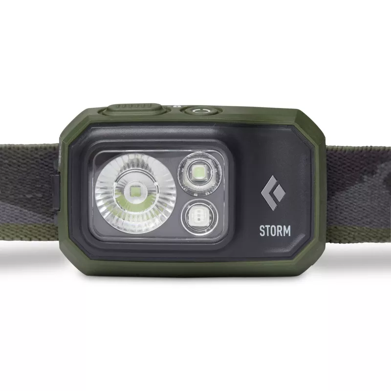 Black Diamond galvas lukturis Storm 450 (olīvzaļš)