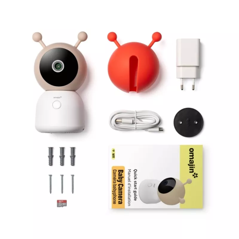 Camera omajin by Netatmo OBC-01-EU Wi-Fi 110° skata leņķis