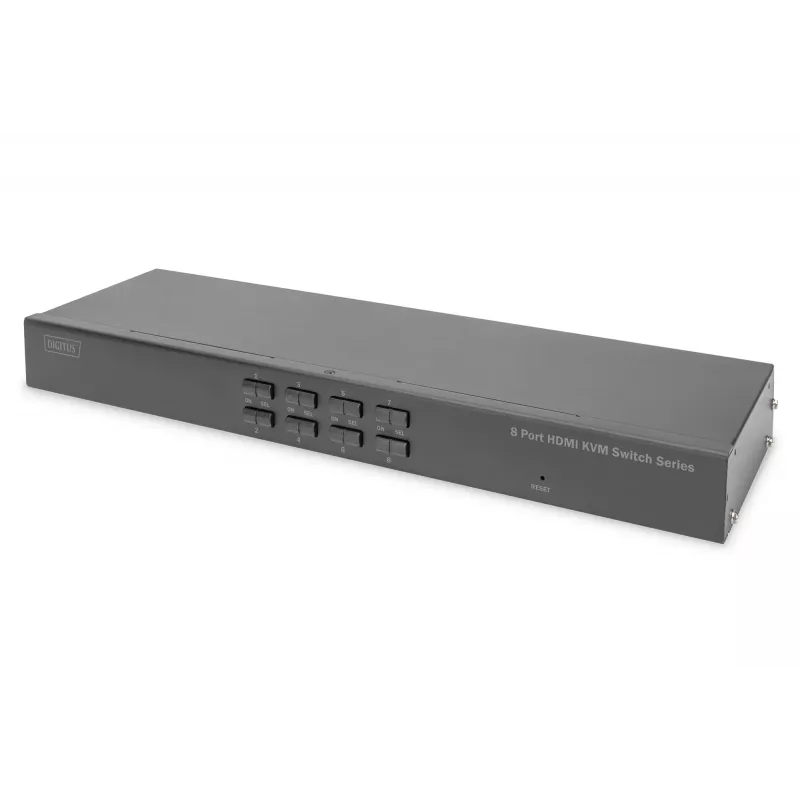 Digitus 8 Portu HDMI KVM Slēdzis USB 4K Ultra HD