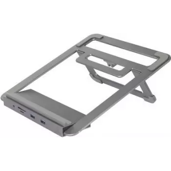 Renkforce RF-LLS-400 USB-C® piezīmjdatora dokstacija / statīvs Piemērota zīmoliem (piezīmjdatoru dokstacijas): Universāla, Apple USB-C® strāvas padeve (RF-5239194)