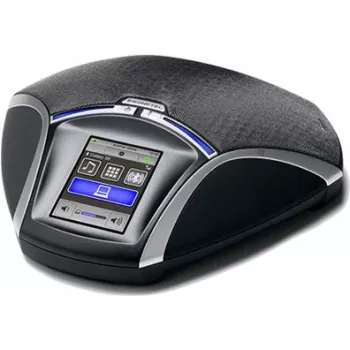 Konftel 55Wx - Bluetooth konferenču ierīce konferenču tālrunim - Sudraba, Lakricas melna - Konftel 55Wx