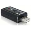 DeLOCK USB Sound Adapter 7.1 - Skaņas karte - Stereo - USB (61645)