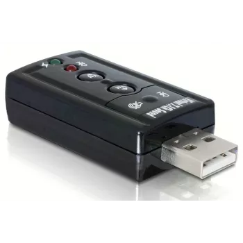 DeLOCK USB Sound Adapter 7.1 - Skaņas karte - Stereo - USB (61645)
