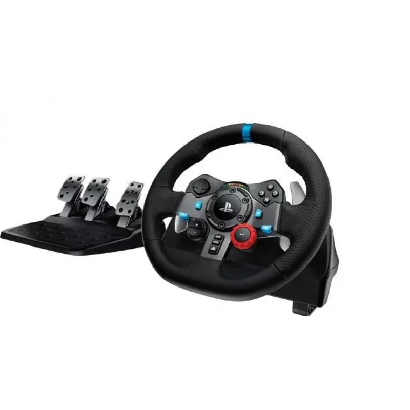 Logitech G G29 stūre + pedāļi Playstation 3,PlayStation 4 analogā USB 2.0 melna