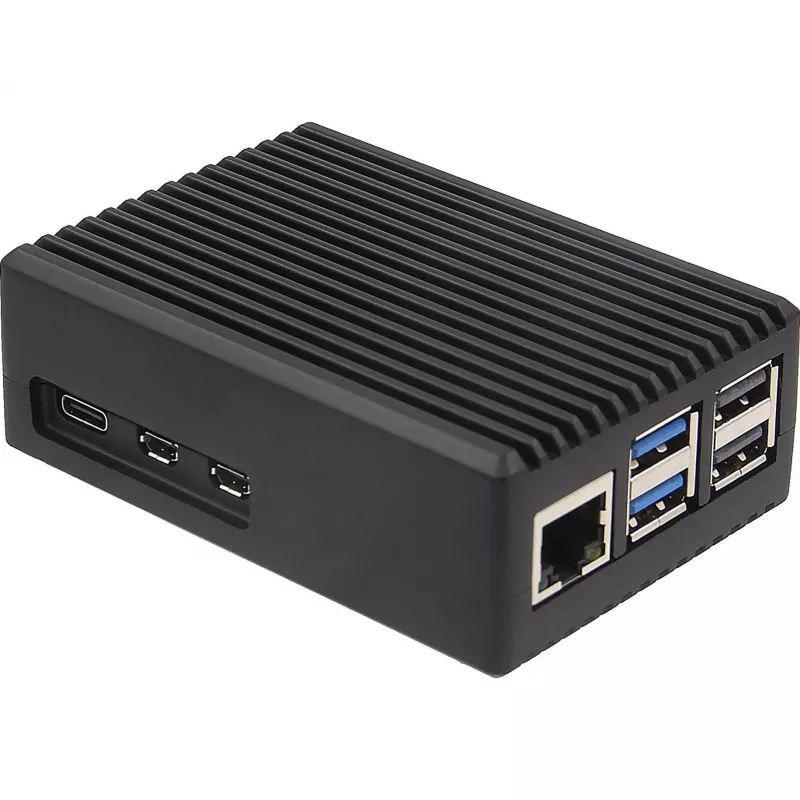INTER-TECH korpuss Raspberry Pi 5 — ODS-739 kompakts dizains