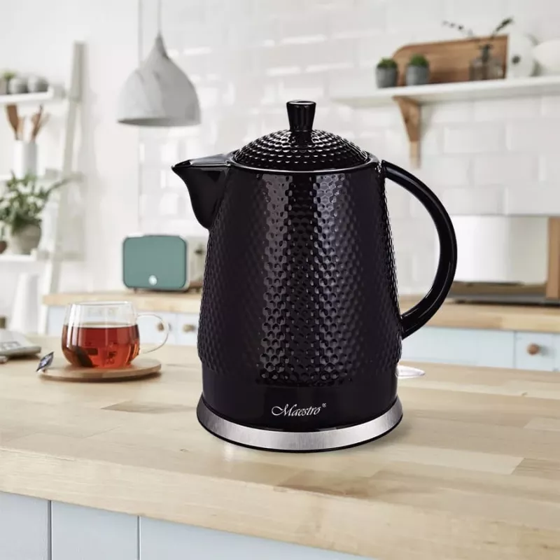 Maestro MR-069 elektriskā tējkanna 1,5 L 1500 W Melna