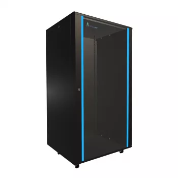 Brīvstāvošs statīvs Extralink EX.14411 32U melns 600kg ietilpība