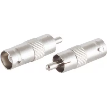 BNC uz RCA adapteris ShiverPeaks 98817 — Video/audio savienotājs, 1×BNC (vīrišķais) uz 1×RCA (sievišķais)
