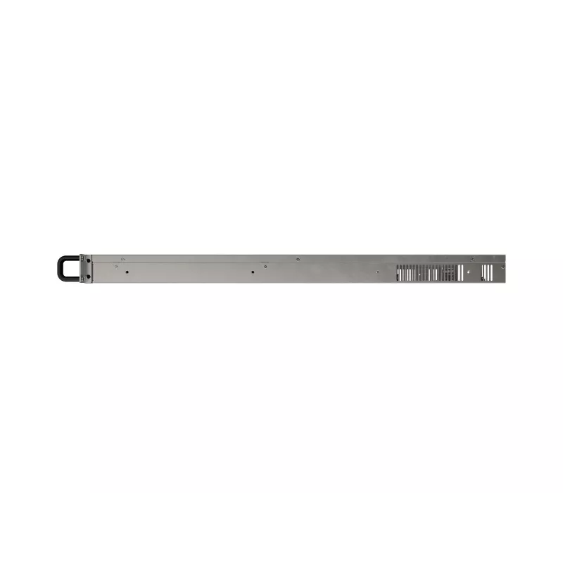 Rack Chassis Lanberg SC01-6501-12B 1U Melns 8 ventilatori HDD SSD