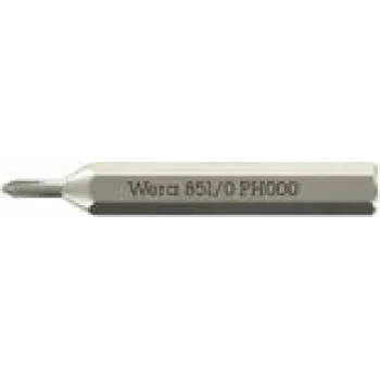 Wera 851 Micro 05058119001 Phillips-Bit PH 000 1 gab. (05058119001)