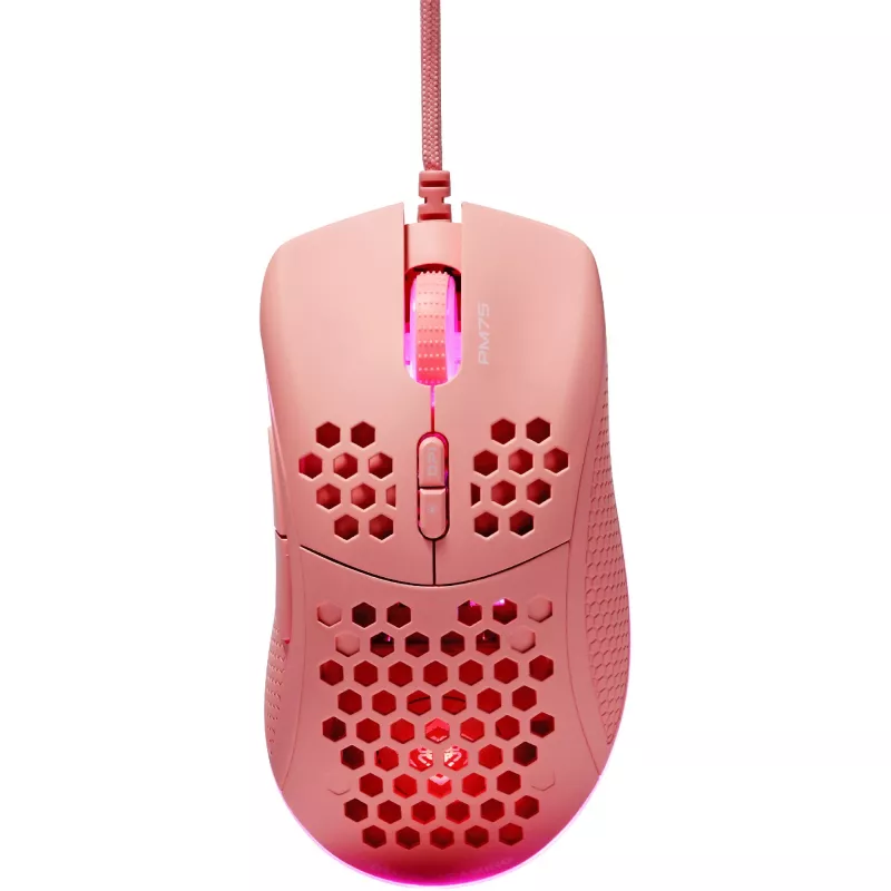Deltaco vieglā svara spēļu pele, RGB (GAM-108-P)