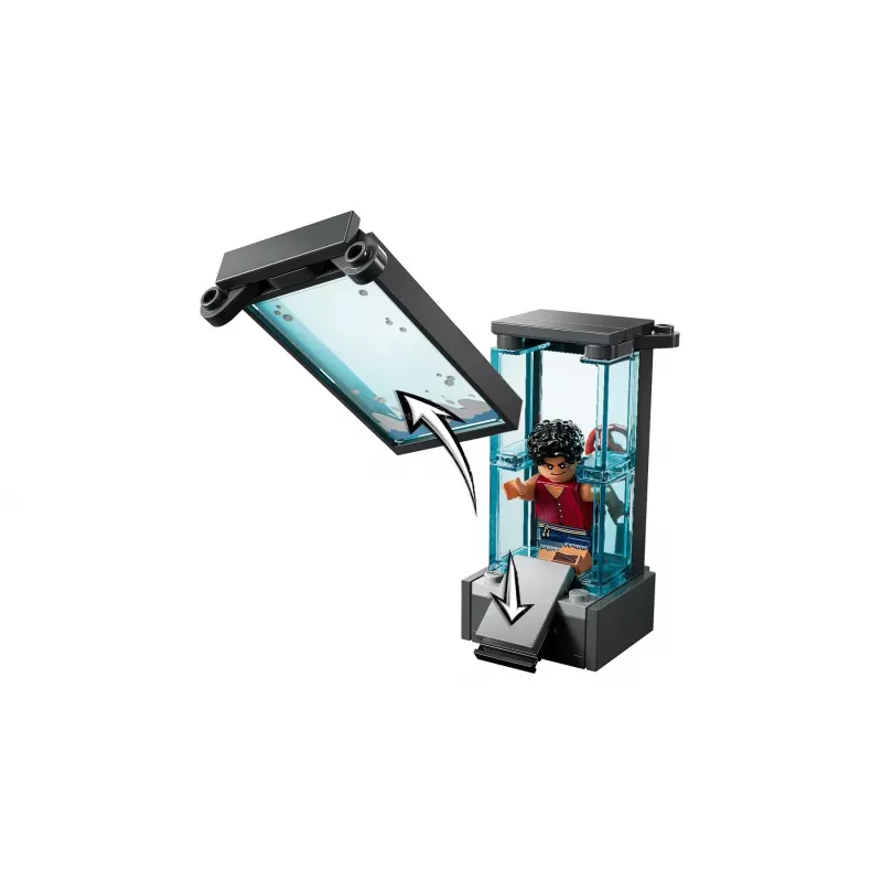 LEGO klucīšu spēļu komplekts Klauna Bagija cirka telts 75637 — 573 detaļas, 4 minifigūras, vecumam 8+