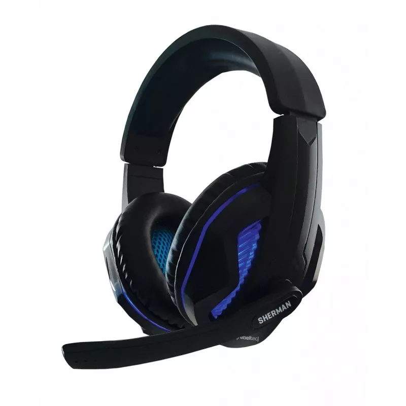 Tastatūra un pele Rebeltec SHERMAN Gaming USB QZERTY angļu melna