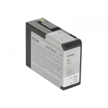 Epson Singlepack Light Black T580700, Light black, Pigment-based ink, 80 ml, 1 pc(s)