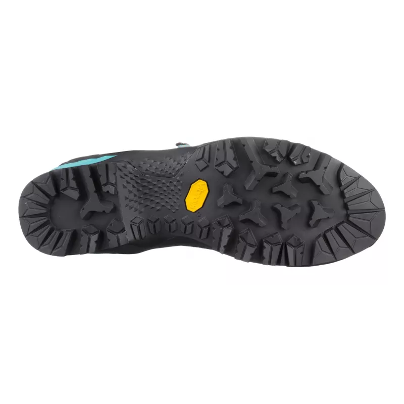 Salewa MTN Trainer Mid GTX Sievietēm Pieaugušajiem Melns Zils Āda Zamšāda Vibram WTC