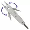 Ievietošanas instruments QOLTEC 54492 kabeļu terminēšanai (saderīgs ar KRONE/LSA)