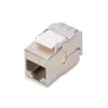 Keystone modulis Digitus CAT 6A RJ-45 ekranēts sudraba 1 gab.