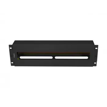 Kabeļu pārvaldības panelis Lanberg AK-VDP103-B Tērauds Melns 482.5mm