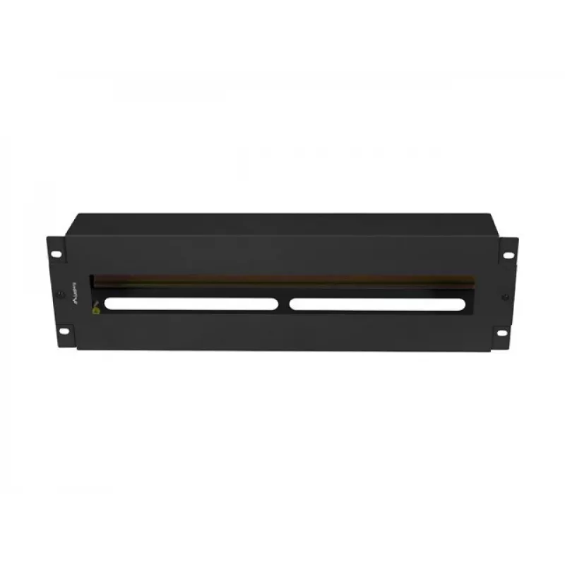 Kabeļu pārvaldības panelis Lanberg AK-VDP103-B Tērauds Melns 482.5mm