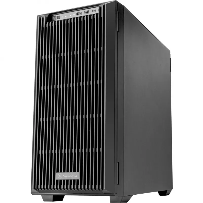 SilverStone SST-CS383 melns NAS korpuss (SST-CS383)