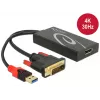 Kabelis DVI 24+1 + USB-A/Displayport 20p DeLOCK 62596