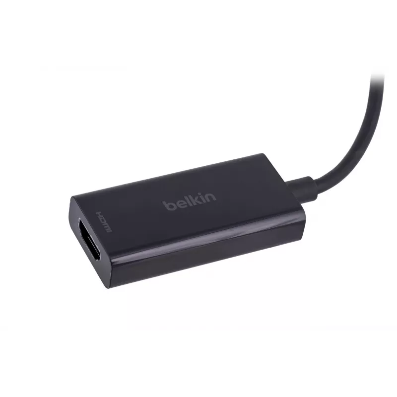 Belkin AVC013BTBK video kabeļa adapteris HDMI Type A (standarta) USB Type-C melns