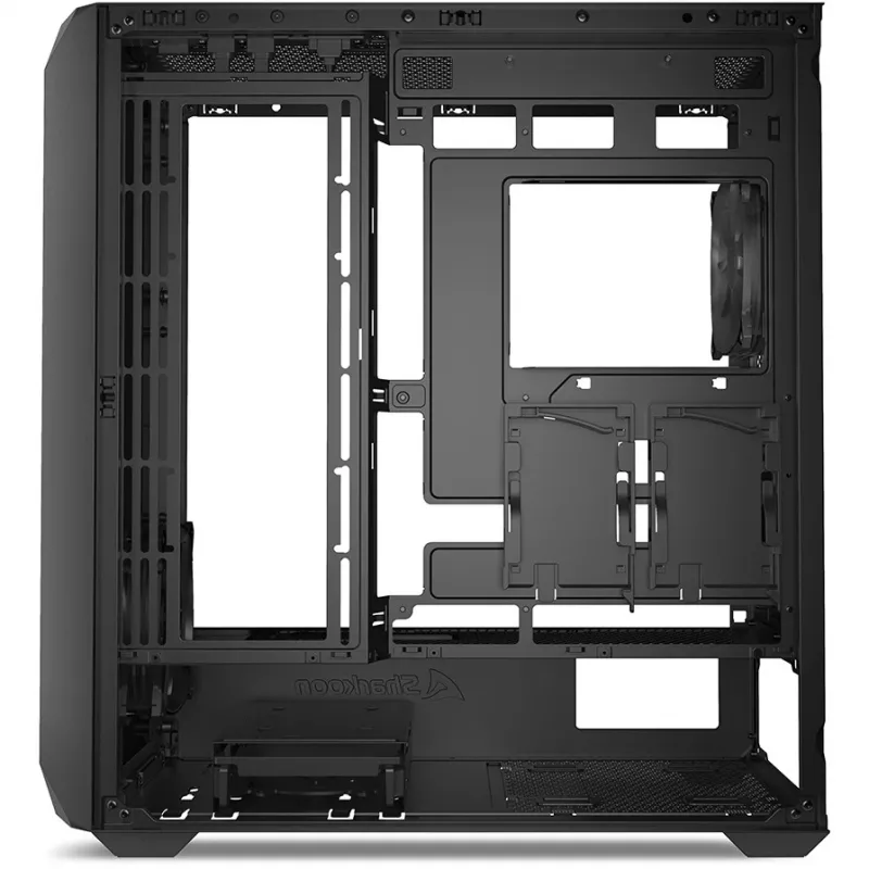 PC Case Sharkoon AK3 Midi Tower Melns