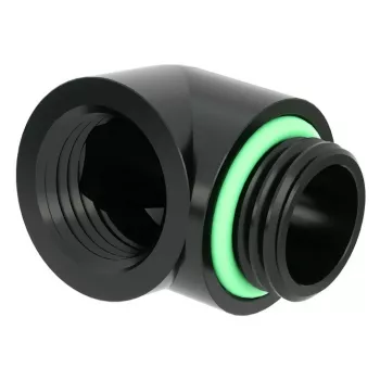 Barrow Dazzle adapteris 90 grādu G1/4 collas AG uz G1/4 collas IG - melns (TDWT90-B01 B)