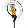 LogiLink viedtālruņa gredzenveida lampa ar selfiju statīvu, DM 20 cm (AA0156)