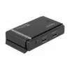 DELOCK DisplayPort 1.4 pārslēgs 2 x 2 DisplayPort ieeja uz 1 x 2 DisplayPort izeja 8K