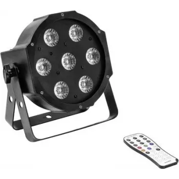 LED efektu gaisma EUROLITE SLS-7 ar 7 gaismas diodēm, kompakts skatuves apgaismojuma ķermenis
