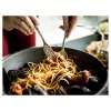 Wok/Cepšanas panna Ballarini 75002-815-0 apaļa antracīta 30 cm, alumīnija, 6-slāņu granīta/titāna nepiedegošais pārklājums