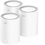 Cudy M3000 3-PACK bezvadu tīkla sistēma Divu joslu (2.4 GHz / 5 GHz) Wi-Fi 6 (802.11ax) Pelēka, Balta 1 Iekšējā