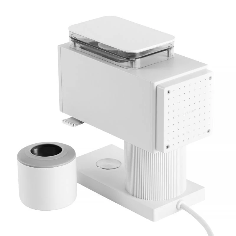 Elektriskā kafijas dzirnaviņas Fellow Ode Gen 2 — 140 W, nerūsējošā tērauda asmeņi, 100 g ietilpība, balta