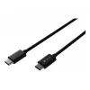USB kabelis NATEC NKA-2147 2m USB C melns USB 2.0 0,48 Gbit/s