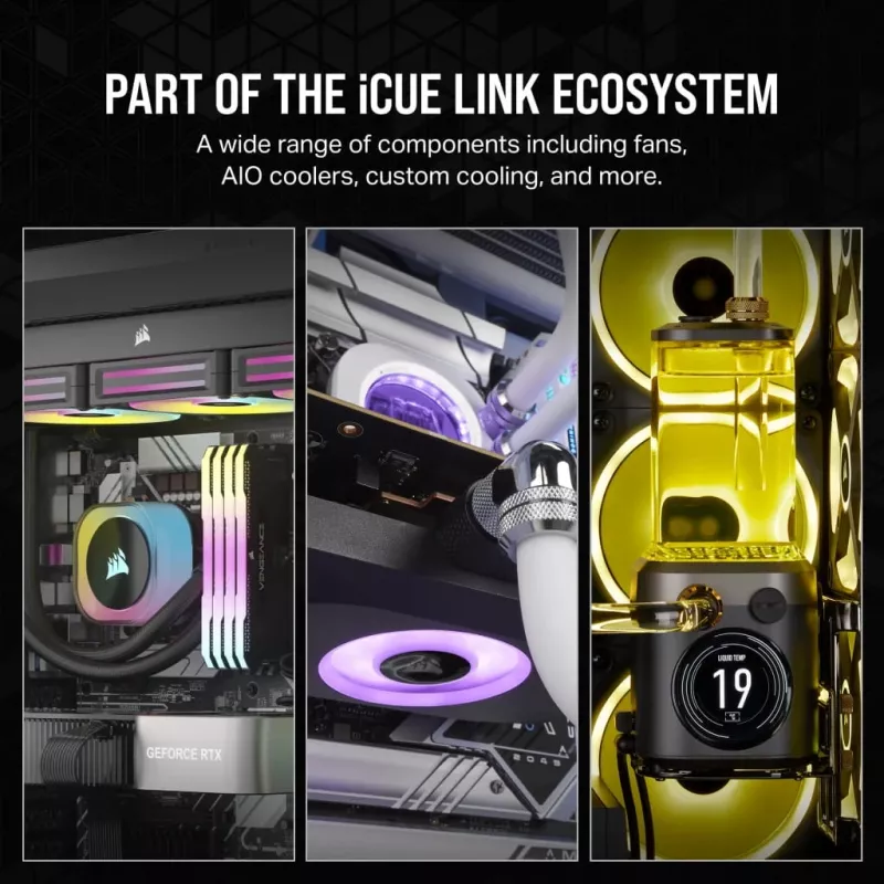 Ventilators Corsair iCUE LINK RX120