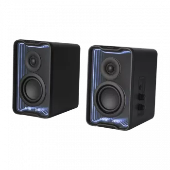 Edifier QR30 Desktoplautsprecher schwarz Bluetooth RGB retail - Lautsprecher (QR30-BK)