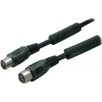 Antenas kabelis ShiverPeaks 80202-128-1.5S — koaksiālais vads, 1,5 m, 100 dB, melns