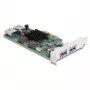 DeLOCK PCI Express x4 karte 2 x USB 5 Gbps Type-A 2 x iekšējie USB